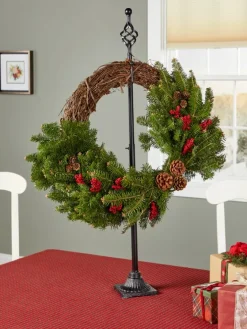 Adjustable Metal Tabletop Wreath Stand