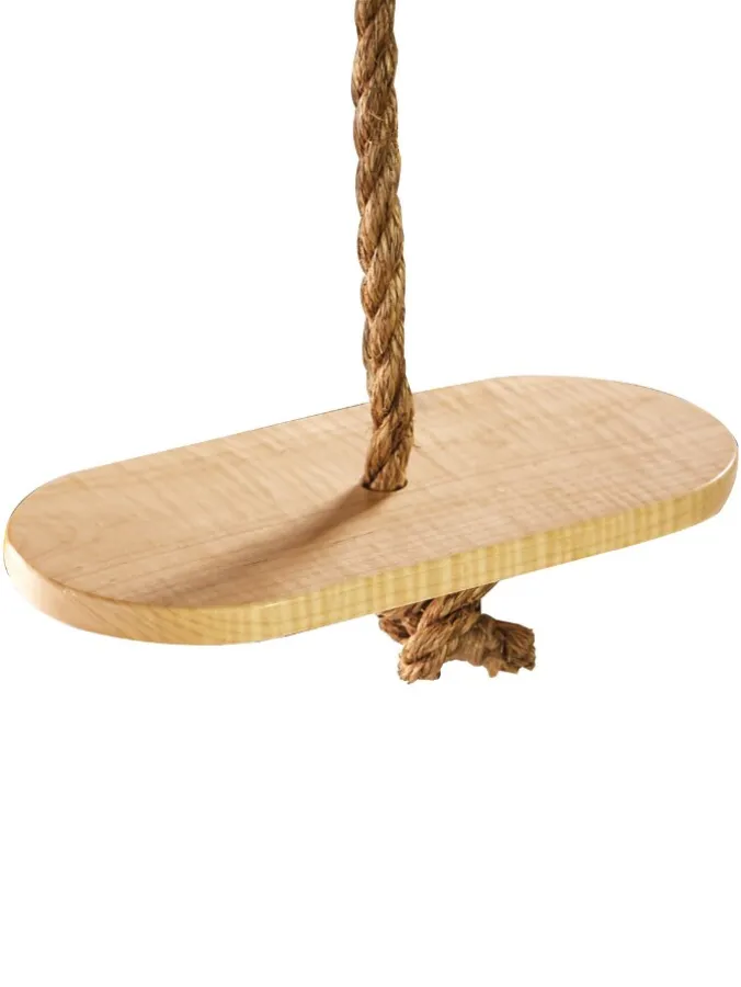Adventure Parks Classic Wooden Disc Swing