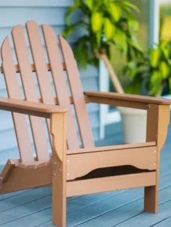 All-Weather Folding Adirondack Chair
