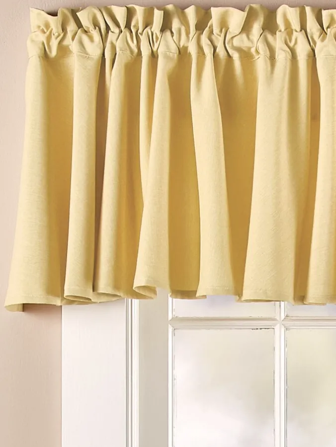 Amelia Rod Pocket Full-Bodied Valance