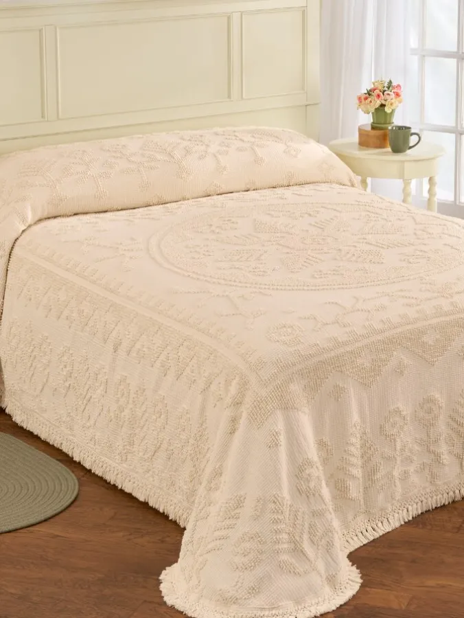 American Pine Hobnail Bedspread or Pillow Sham