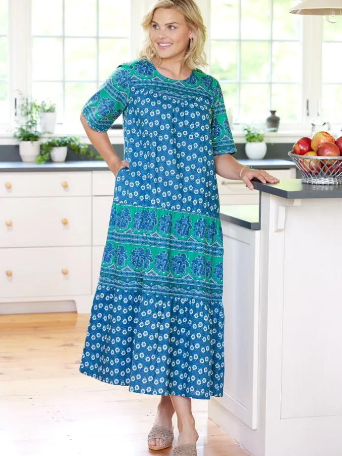 Ankle-Length Cotton Muumuu