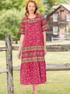 Ankle-Length Cotton Muumuu