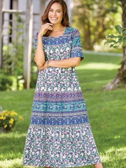 Ankle-Length Cotton Muumuu