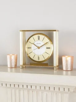 Ansonia Brass Mantel Clock