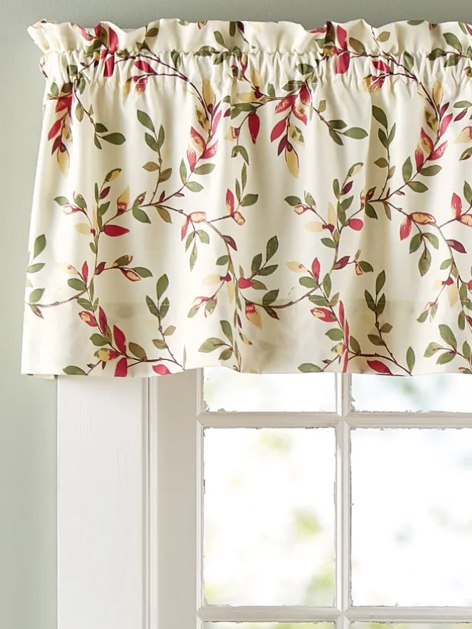 Arbor Lane Rod Pocket Tailored Valance