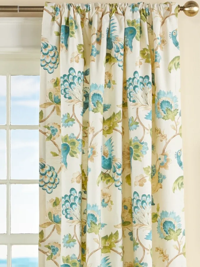 Arianna Lined Rod Pocket Curtains by Country Curtains®