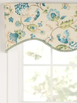 Arianna Lined Rod Pocket M-Shaped Valance by Country Curtains®