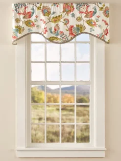 Arianna Lined Rod Pocket M-Shaped Valance by Country Curtains®