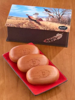 Artstyle Pheasant Tin With Sandalwood Soap
