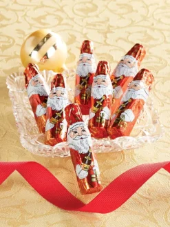 Asbach Brandy Filled Dark Chocolate Santas