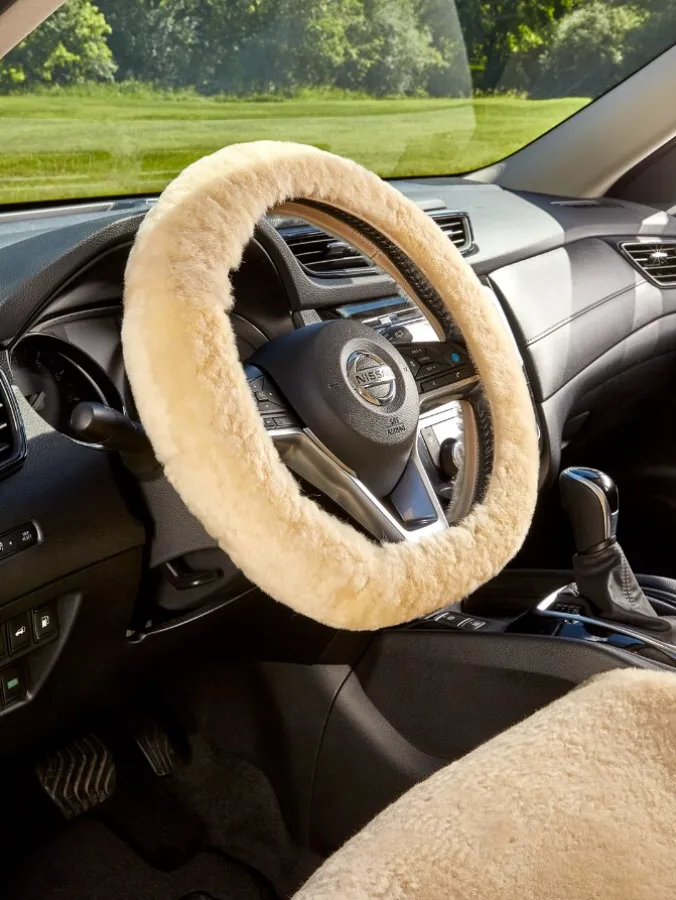 Australian Sheepskin Steering Wheel Cover