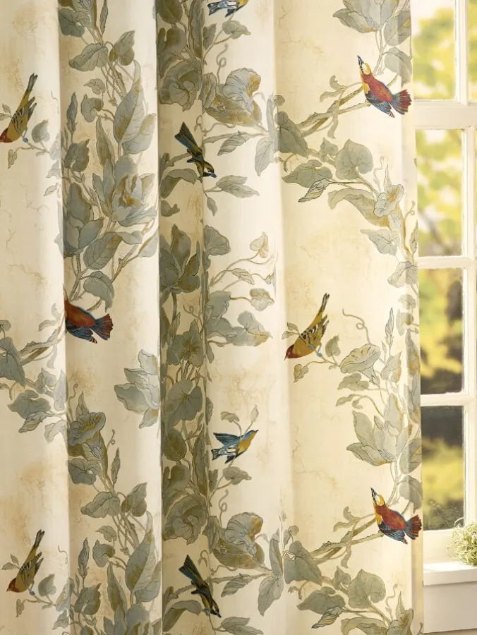 Aviary Rod Pocket Curtains by Country Curtains®
