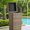 Backyard Oasis Outdoor Wicker Hamper