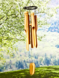 Bamboo and Coconut Shell Wind Chimes