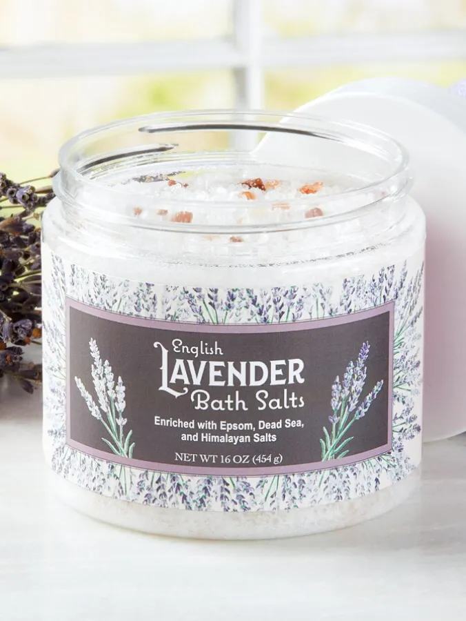 Bath Bliss Aromatherapy Mineral Bath Salts, 16 Ounce Jar