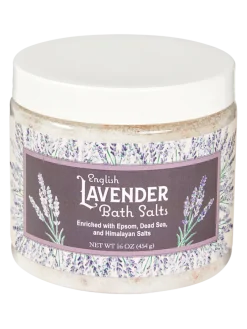 Bath Bliss Aromatherapy Mineral Bath Salts, 16 Ounce Jar