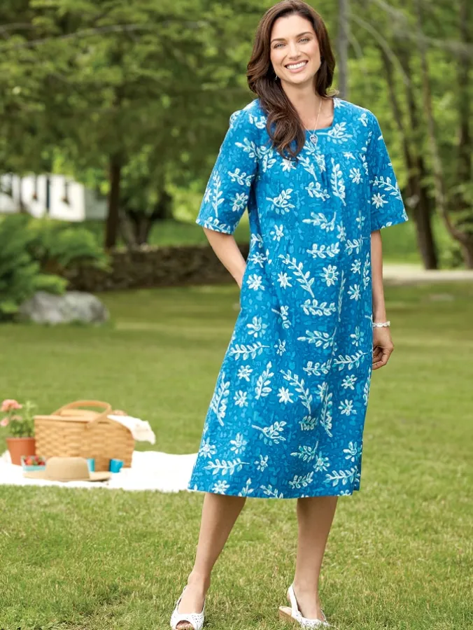 Batik Print Muumuu