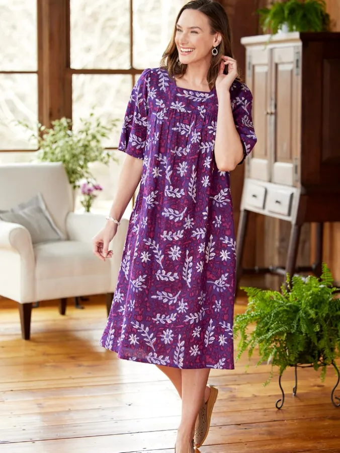 Batik Print Muumuu