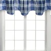 Bentley Plaid Lined Rod Pocket Scalloped Valance