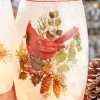 Birds-on-Boughs Lighted Vase