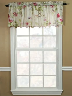 Birdsong Blooms Rod Pocket Valance
