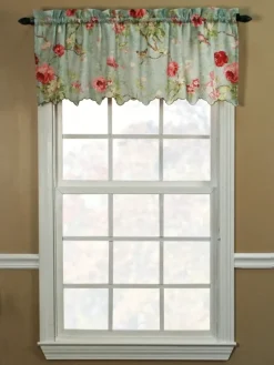 Birdsong Blooms Rod Pocket Valance