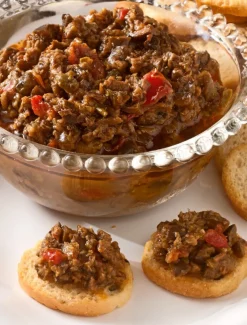 Black Olive Tapenade and Bruschetta Topping
