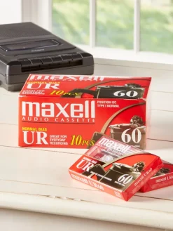 Blank Cassette Tapes, 10 Pack