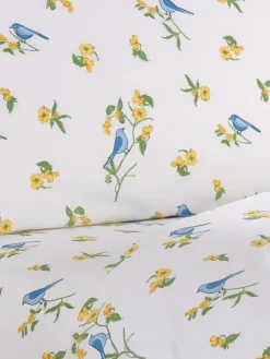 Bluebird Portuguese Cotton Percale Sheet Set