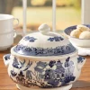 Blue Willow Covered Casserole