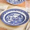 Blue Willow Dinner Plates, Set of 4