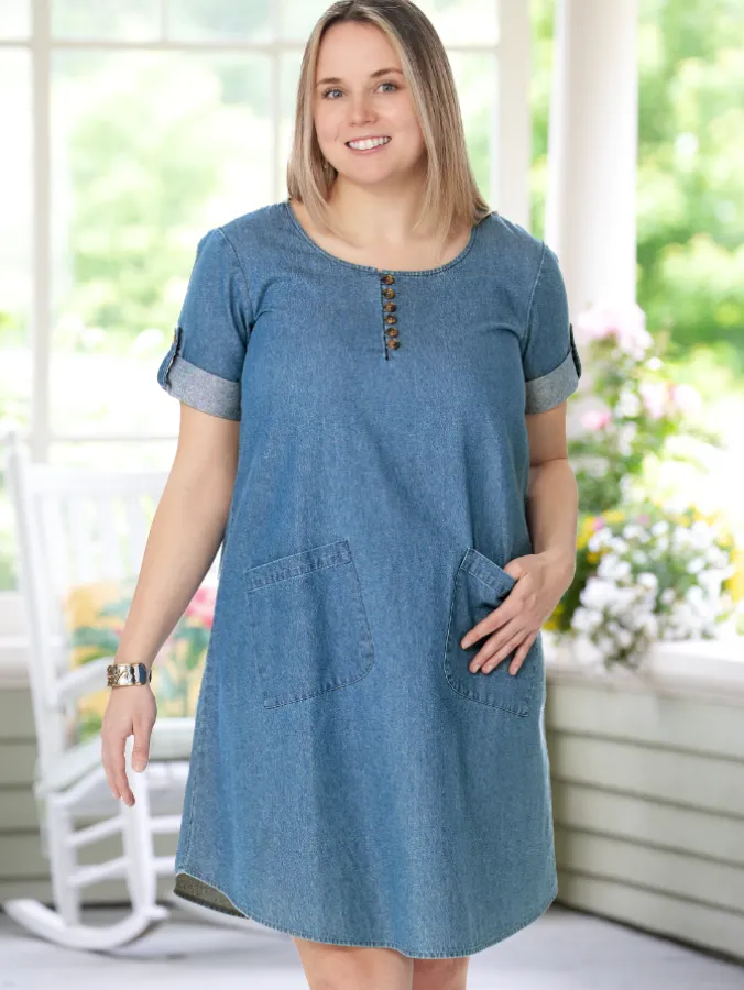 Boho Dreams Denim Dress