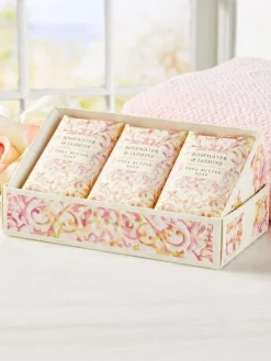 Botanical Bath and Body Soap Box, 3 Bars