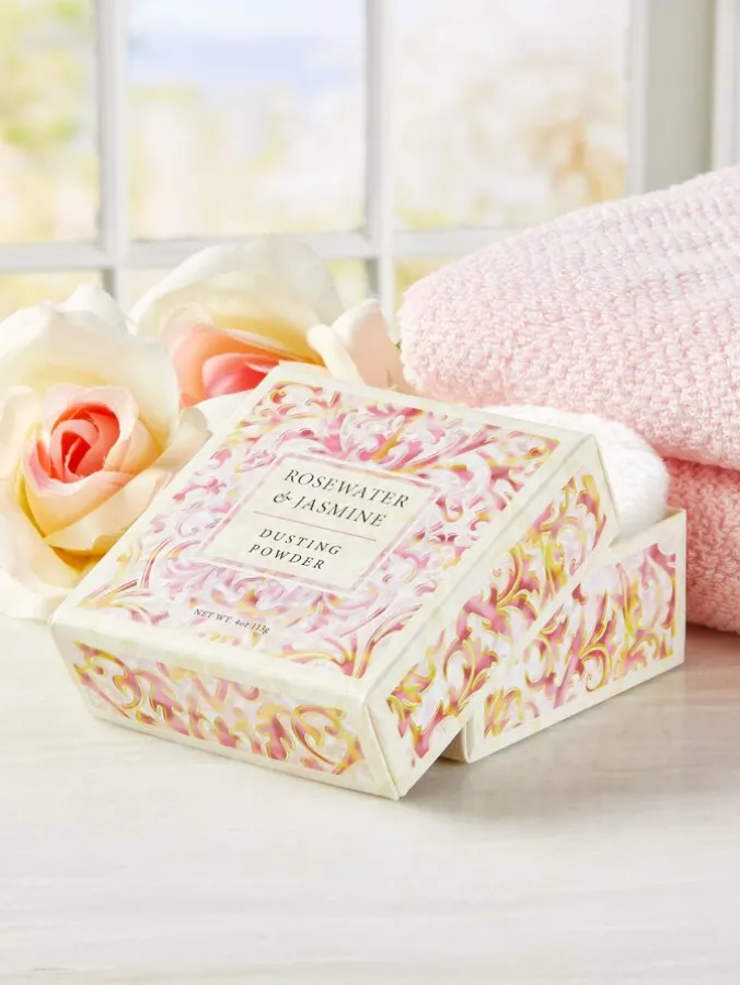 Botanical Dusting Powder With Puff, In 2 Scents