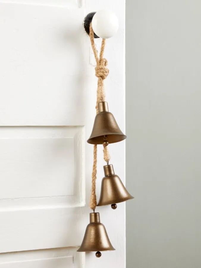 Bronze Christmas Bell Swag
