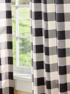 Buffalo Check Rod Pocket Curtains by Country Curtains®