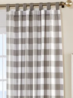 Buffalo Check Tab Top Curtains by Country Curtains®
