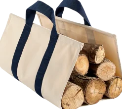 Canvas Log Carrier