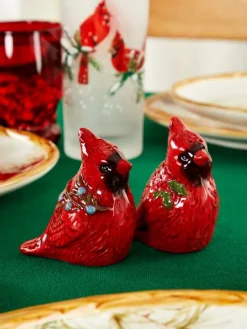 Cardinal Ceramic Salt and Pepper Shaker Set