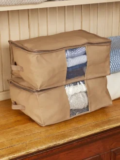 Cedar-Lined Storage Bag, Set of 2