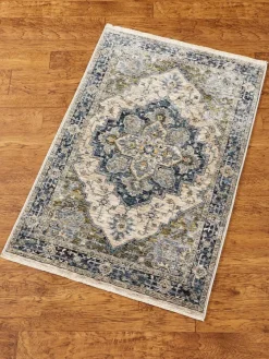 Centertown Medallion Space-Dyed Area Rug