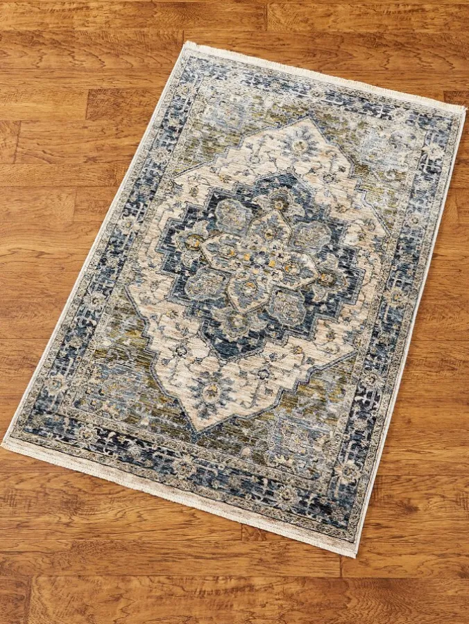 Centertown Medallion Space-Dyed Area Rug