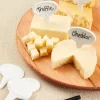 Ceramic Cheese Markers, Set of 6