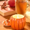 Ceramic Pumpkin Candle