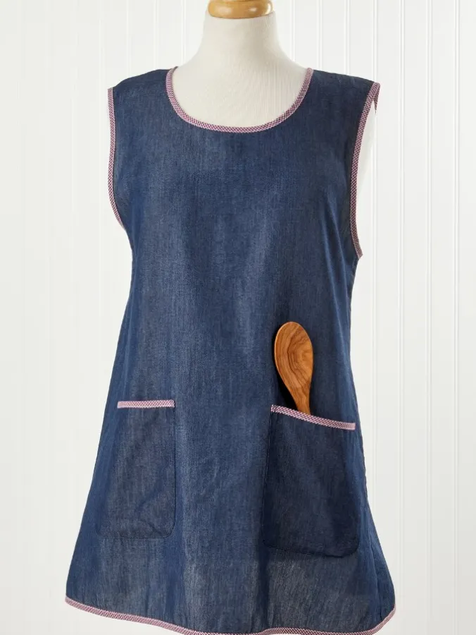 Chambray Cotton Cobbler Apron