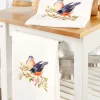 Charming Robin Flour Sack Towel, Set of 2