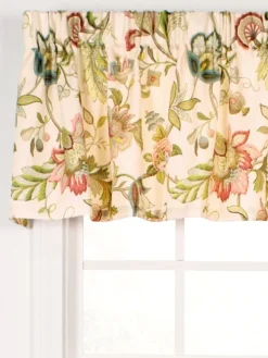 Chateau de Fleur Rod Pocket Tailored Valance
