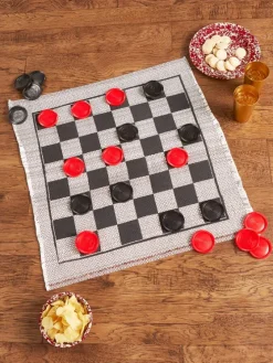 Checker Game Rug