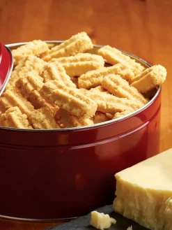 Cheddar Cheese Straws, 14 Ounce Tin